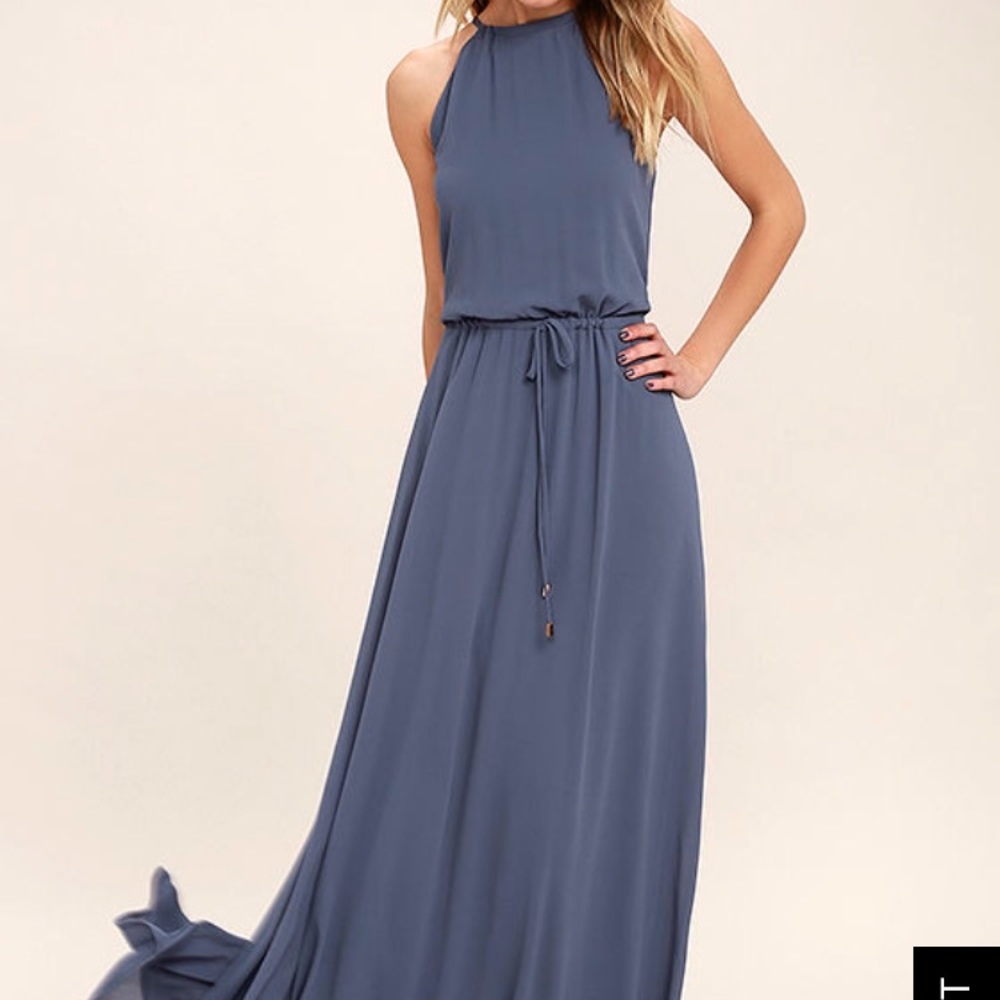 Be Mellow Denim Blue Maci Dress